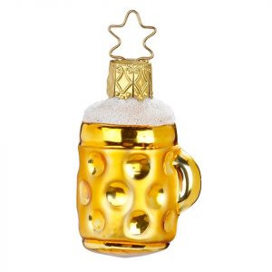 INGE-GLAS® Christbaumschmuck »Maßkrug, Mini Maßkrug« (1-tlg), mundgeblasen, handbemalt