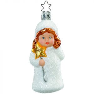 INGE-GLAS® Christbaumschmuck »Schneekind, Sternsinger« (1-tlg), mundgeblasen, handbemalt