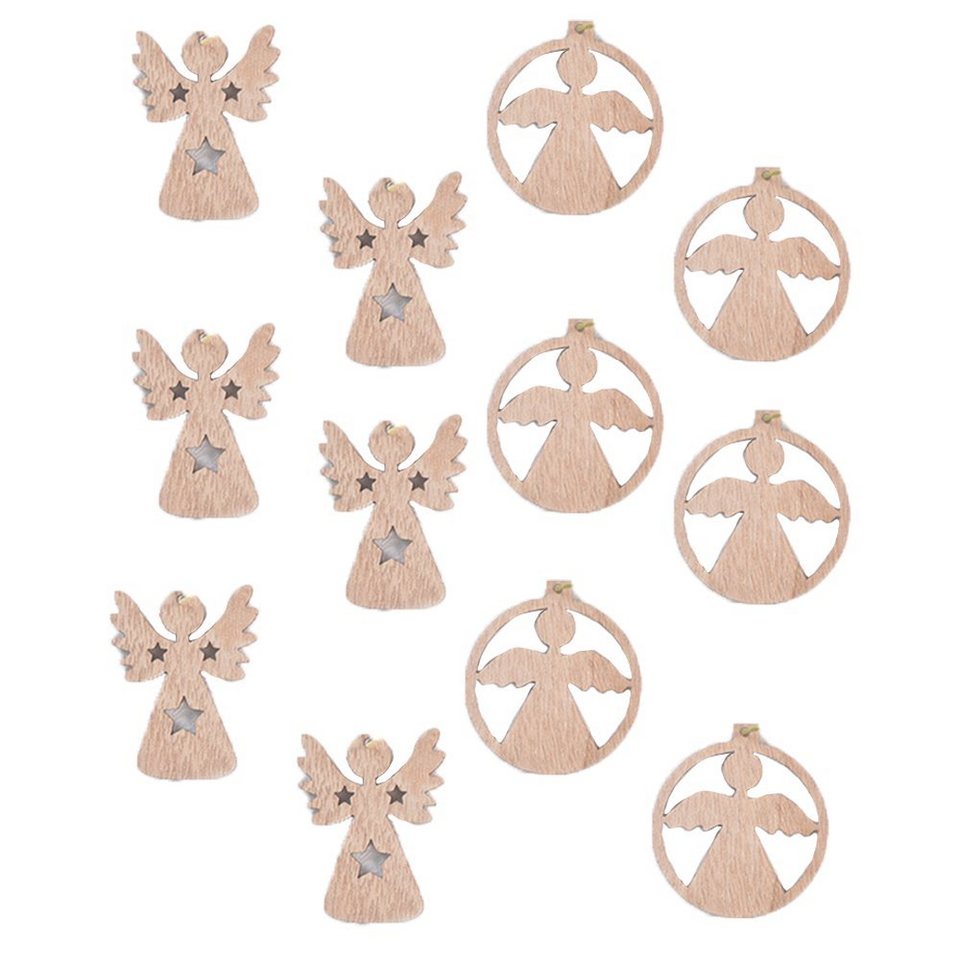 Jormftte Langsocken »Christbaumschmuck aus Holz in Form eines Engels«