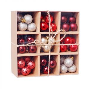 Jormftte Weihnachtsbaumkugel »3cm diameter beautiful decorative items with paintings and sparkling Christmas tree decorations, themed decorations«
