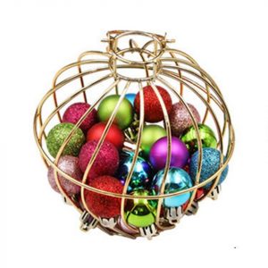 Jormftte Weihnachtskugelständer »Weihnachtskugeln Ornamente für den Weihnachtsbaum – bruchsichere Weihnachtsbaumschmuck, hängende Kugel für Urlaub,…