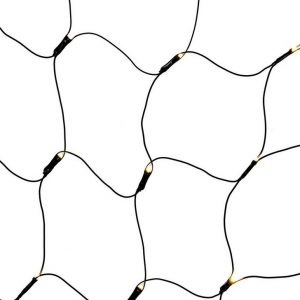 Koopman LED-Lichternetz »mit 160 LEDs 200x100cm Warmweiß IP44 − Weihnachtsbeleuchtung für Innen & Außen − Lichterkette Garten Deko«