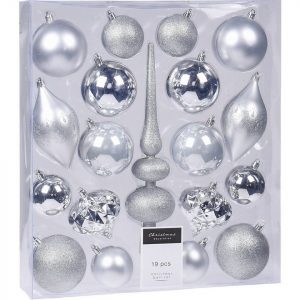 Koopman Weihnachtsbaumkugel »19-tlg. Weihnachtsbaumschmuck Set«