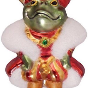 Krebs Glas Lauscha Christbaumschmuck »Frosch-Prinz« (1-tlg), mundgeblasen
