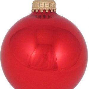 Krebs Glas Lauscha Weihnachtsbaumkugel »CBK70101«, (Set, 8 St.)