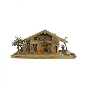 Krippenursel Krippe »Weihnachtskrippe Neunhof inkl. 12-tlg. Figurensatz K 650-9« (12-tlg)