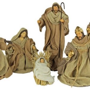 Krippenursel Krippenfigur »Ankleidefiguren 6-tlg., ca. 16 cm, CR 3876« (6 St., 6-tlg), handbemalte Krippenfiguren