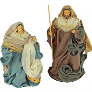 Krippenursel Krippenfigur »Ankleidefiguren Heilige Familie 2-tlg., ca. 20 cm, CR 38264« (2 St., 2-tlg), handbemalte Krippenfiguren