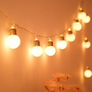 Lapalife LED-Lichterkette »10 LED 1,5 Meter batteriebetriebene Lichter, Festival dekorative, für Innen-, Außen-, Party, Hochzeit, Weihnachten, Baum…