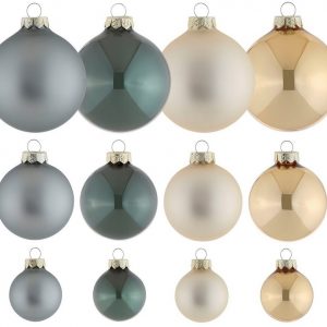 Leonique Weihnachtsbaumkugel »Essone« (40 St), aus Glas