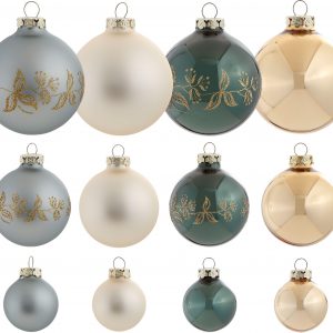 Leonique Weihnachtsbaumkugel »Essone«, (Set, 30 St.), aus Glas