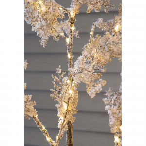 Lumineo LED-Lichterbaum 180 LEDs warmweiß 100 x 180 cm