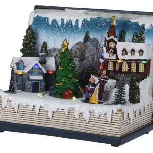 made2trade Weihnachtsdorf »BUCH«, mit LED Beleuchtung