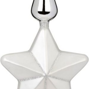 MAGIC by Inge Christbaumspitze »Frosty Silver« (1-tlg), mit Stern, Höhe ca. 29 cm