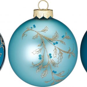 MAGIC by Inge Weihnachtsbaumkugel »Classic Peacock«, (Set, 6 St.)