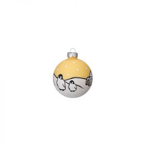 magic Weihnachtsbaumkugel »6er-Set Glas-Weihnachtskugeln „Warm Moment“, Ø8cm«