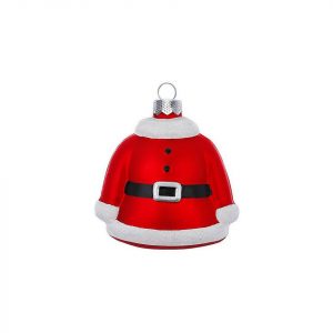 magic Weihnachtsbaumkugel »Glas-Dekoanhänger „Weihnachtsmannkostüm“, H8cm«