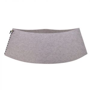 MARELIDA Christbaumständer »Weihnachtsbaumring Filz rund Verkleidung für Baumständer Rock Baumring beige« (1-tlg)