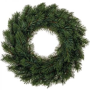 matches21 HOME & HOBBY Adventskranz »Tannenkranz / Kunstnadeln mit Steckgrund«