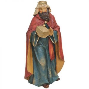 matches21 HOME & HOBBY Krippe »Krippenfiguren 9-tlg Weihnachtskrippen Figuren Set Jesus Josef & Maria«, Authentische Bemalung