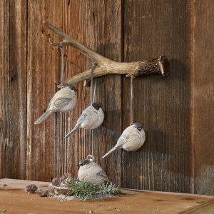 Mirabeau Christbaumschmuck »Anhänger 4er Set Catherine weiß«