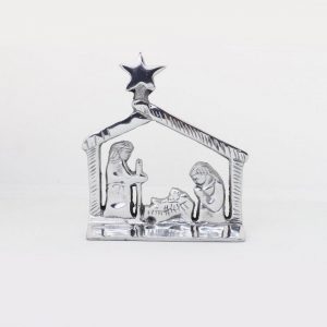 mitienda Krippe »Deko-Figur Krippe aus Zinn«