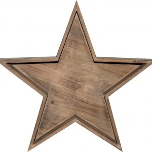 Myflair Möbel & Accessoires Dekostern »Quania«, 1 St., aus Holz, Ø ca. 60 cm