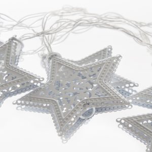 Myflair Möbel & Accessoires LED-Lichterkette, mit Sternen, mit 10 LEDs, Länge ca. 200 cm