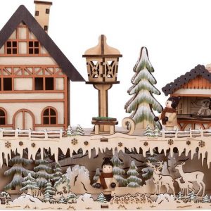 Myflair Möbel & Accessoires Weihnachtsdorf, mit LED Beleuchtung, Höhe ca. 19 cm