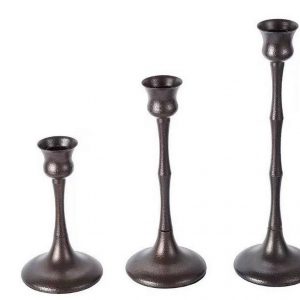 natuli Kerzenhalter »Kerzenhalter Kerzenständer Vintage für Stabkerzen Spitzkerzen« (3 St), aus Metall, Tischdeko, Weihnachten, Party, Ostern