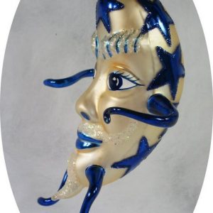 Nostalgie Christbaumschmuck Thüringen Christbaumschmuck »“Happy Moon“« (1-tlg)