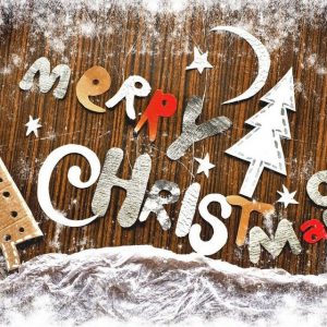 Platzset, »Motiv „merry x-mas“ / 4 Stück a 43 x 30 cm / abwaschbar«, Faktor Stil, (4-St)