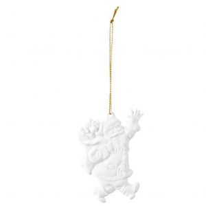 Seltmann Weiden Christbaumschmuck »Weihnachtsanhänger Nikolaus & Geschenk 10306/5 weiß – Weihnachtsanhänger«