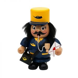 SIGRO Räuchermännchen »Holz Räuchermann Postbote«