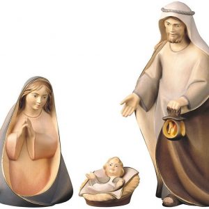ULPE WOODART Krippenfigur »Heilige Familie« (Set, 4 St), zur Komet Krippe, Handarbeit