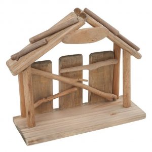 VBS Krippe »VBS Krippe ‚Hadid‘, ca. 20 x 7,5 x 17,5 cm«, 20 cm x 7,5 cm x 17,5 cm