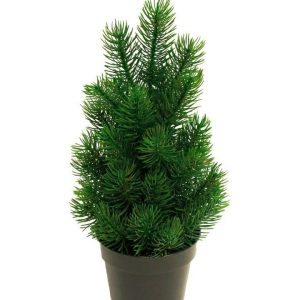 VBS Künstlicher Weihnachtsbaum »Edel Tannenbaum ‚Rory‘ im Topf, ca. H 32 cm«, 32 cm hoch