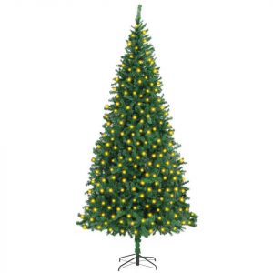 vidaXL Künstlicher Weihnachtsbaum »Künstlicher Weihnachtsbaum mit LEDs 300 cm Grün«