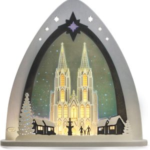 Weigla LED Lichterbogen »Kölner Dom«, 1 tlg., Lichterspitze