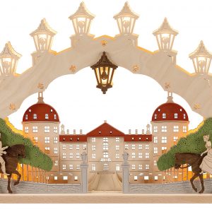 Weigla LED Schwibbogen »Moritzburg«, 1 tlg., 15-flammig, mit 3D-Effekt