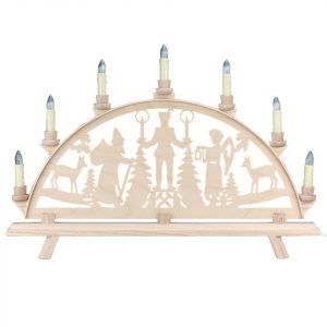 Weihnachtsland Schwibbogen »Lichterbogen Erzg. 55cm org Erzg. Klassisch«