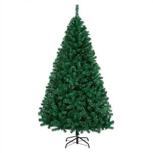 Yaheetech Künstlicher Weihnachtsbaum, Tanne, 180cm mit 1000 Spitzen, schwer entflammbar, Material PVC, Tannenbaum Christbaum, Weihnachtsdeko mit…