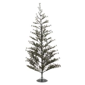 House Doctor – Weihnachtsbaum mit LED-Beleuchtung Pin, H 220 cm, natur