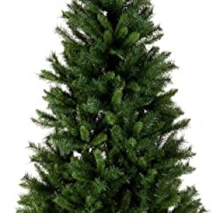 Amazon Basics künstlicher Weihnachtsbaum, 836 Zweige, mit Metallständer, 210 cm Höhe