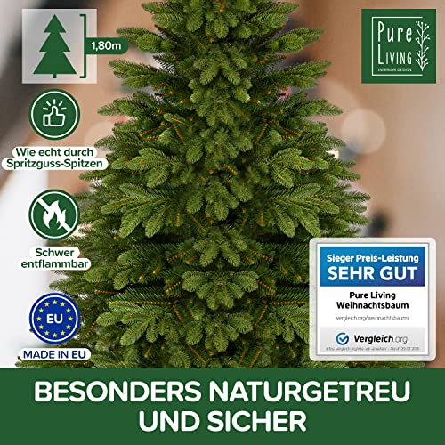 ️Premium Weihnachtsbaum künstlich 180cm TESTSIEGER Naturgetreue