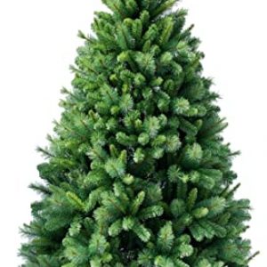 RS Trade HXT 1101 künstlicher Weihnachtsbaum 120 cm (Ø ca. 76 cm) mit 446 Spitzen und Schnellaufbau Klapp-Schirmsystem, schwer entflammbar,…