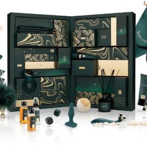 Beate Uhse Adventskalender Erotischer Adventskalender 2023 für Paare Green Frauen & Männer Sex (24-tlg), Advent Kalender, Erwachsene Pärchen Erotik, Weihnachtskalender