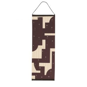 Broste Copenhagen – Karla Adventskalender, 35 x 100 cm, decadent chocolate