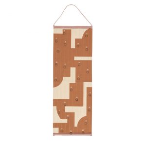 Broste Copenhagen – Karla Adventskalender, 35 x 100 cm, meerkat camel