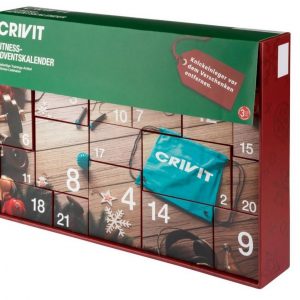 crivit Adventskalender Fitness Adventskalender 2023 – Workout Produkte für Sportler (Fitnessprodukte Workout, 24-tlg), (keine Lebensmittel) Sport Advent Kalender für Männer &…